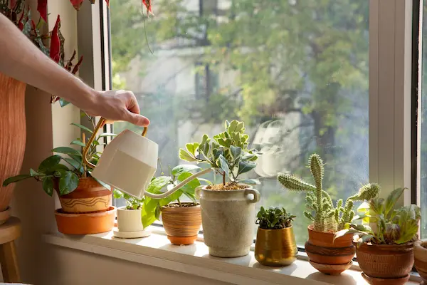watering schedule for houseplants